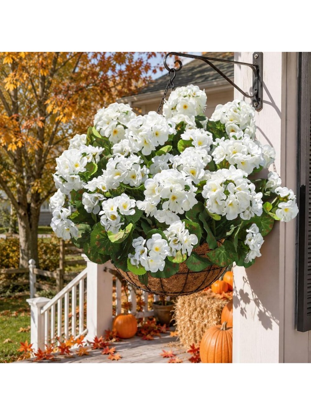 New Artificial Geranium Fake Flowers for Outdoors Decoration - Picture 3 of 6